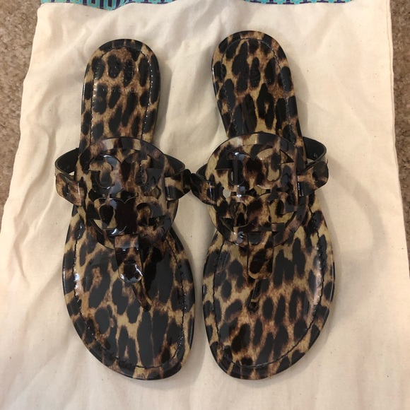 tory burch miller leopard 9